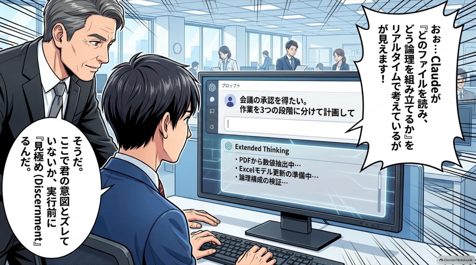 ビジネス漫画 コマ9