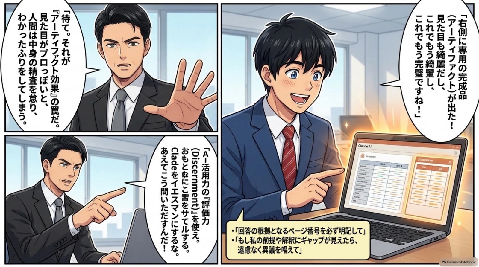 ビジネス漫画 コマ9