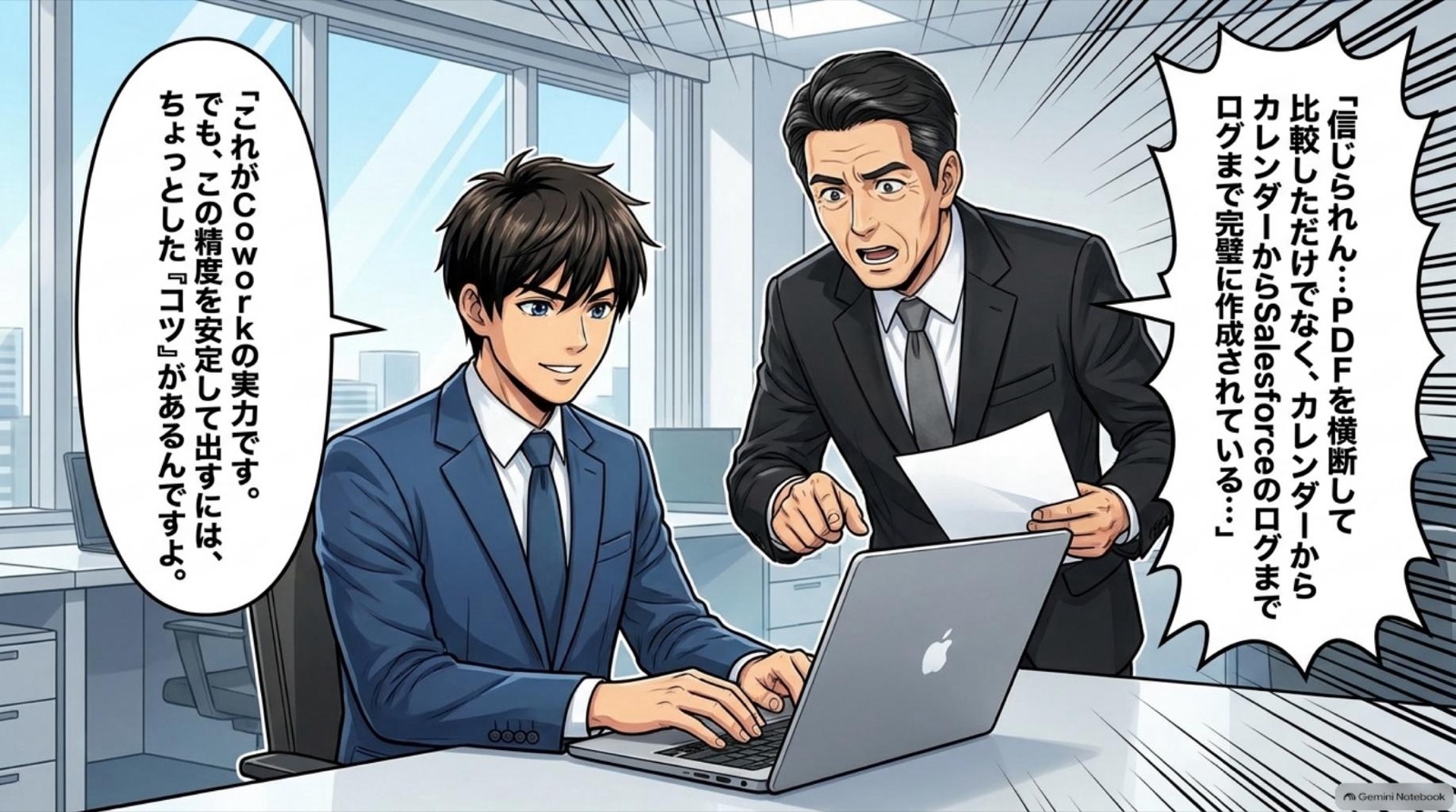 ビジネス漫画 コマ9