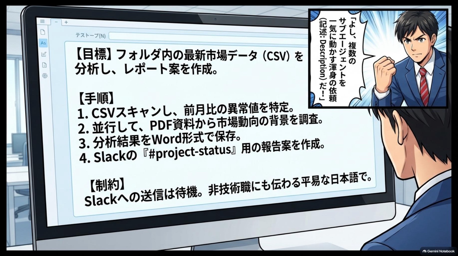 ビジネス漫画 コマ10