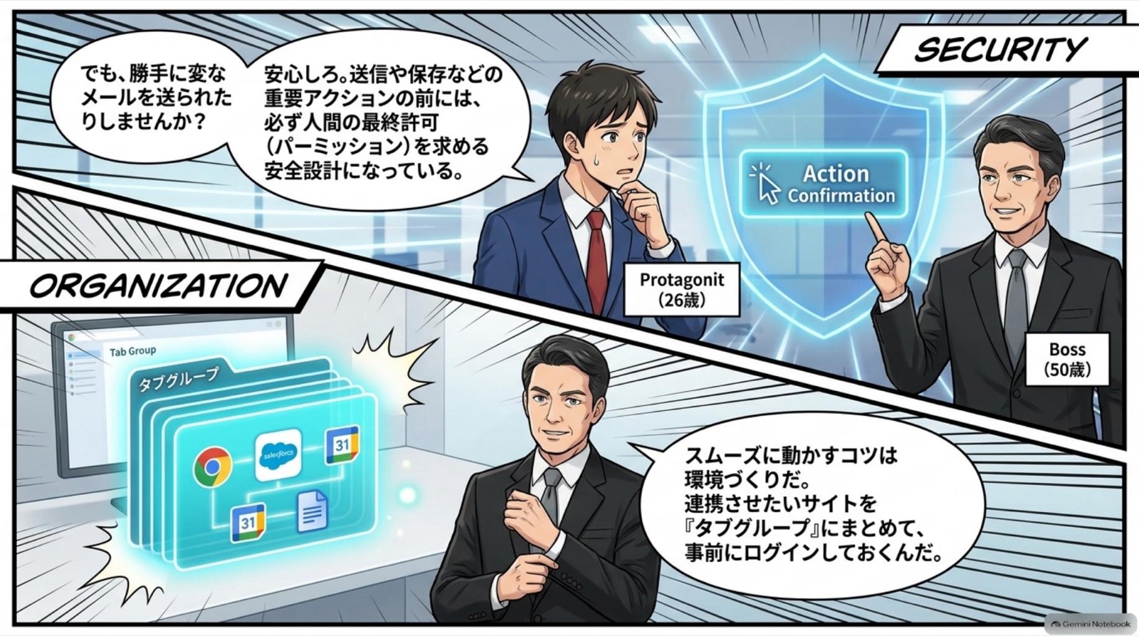 ビジネス漫画 コマ10