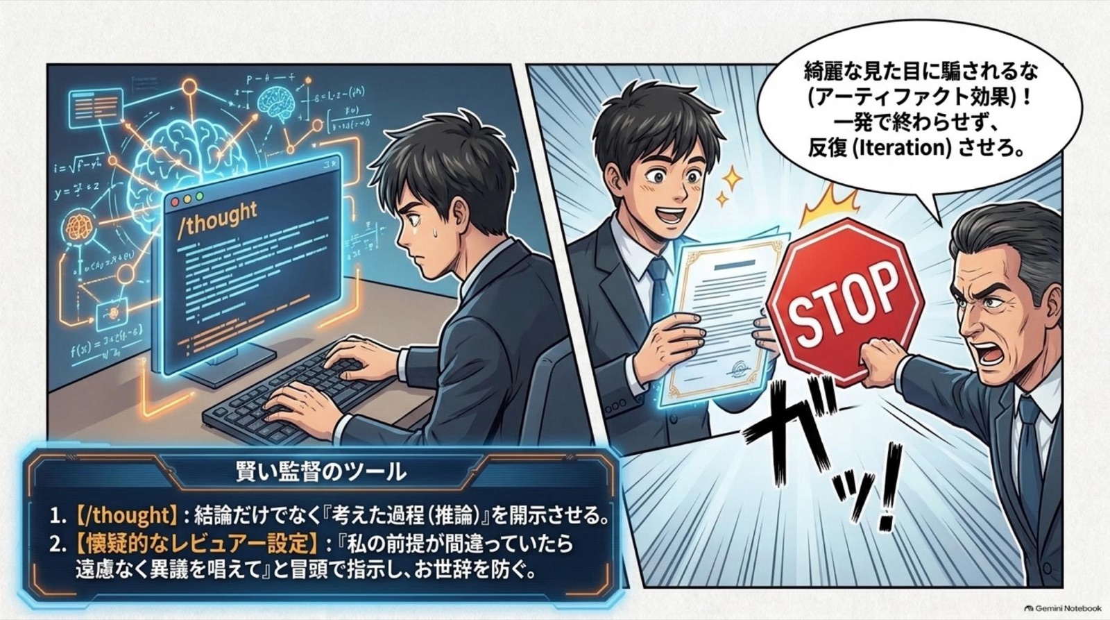 ビジネス漫画 コマ11