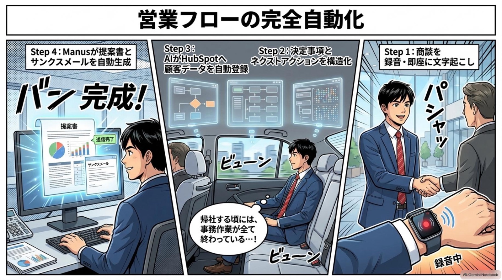 ビジネス漫画 コマ11