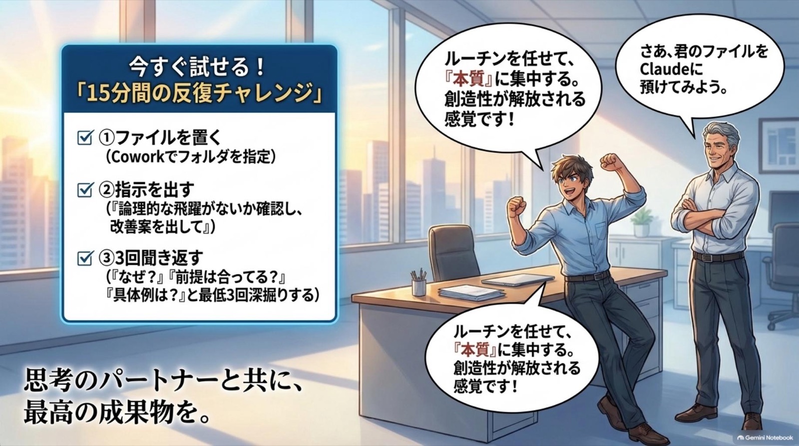 ビジネス漫画 コマ11
