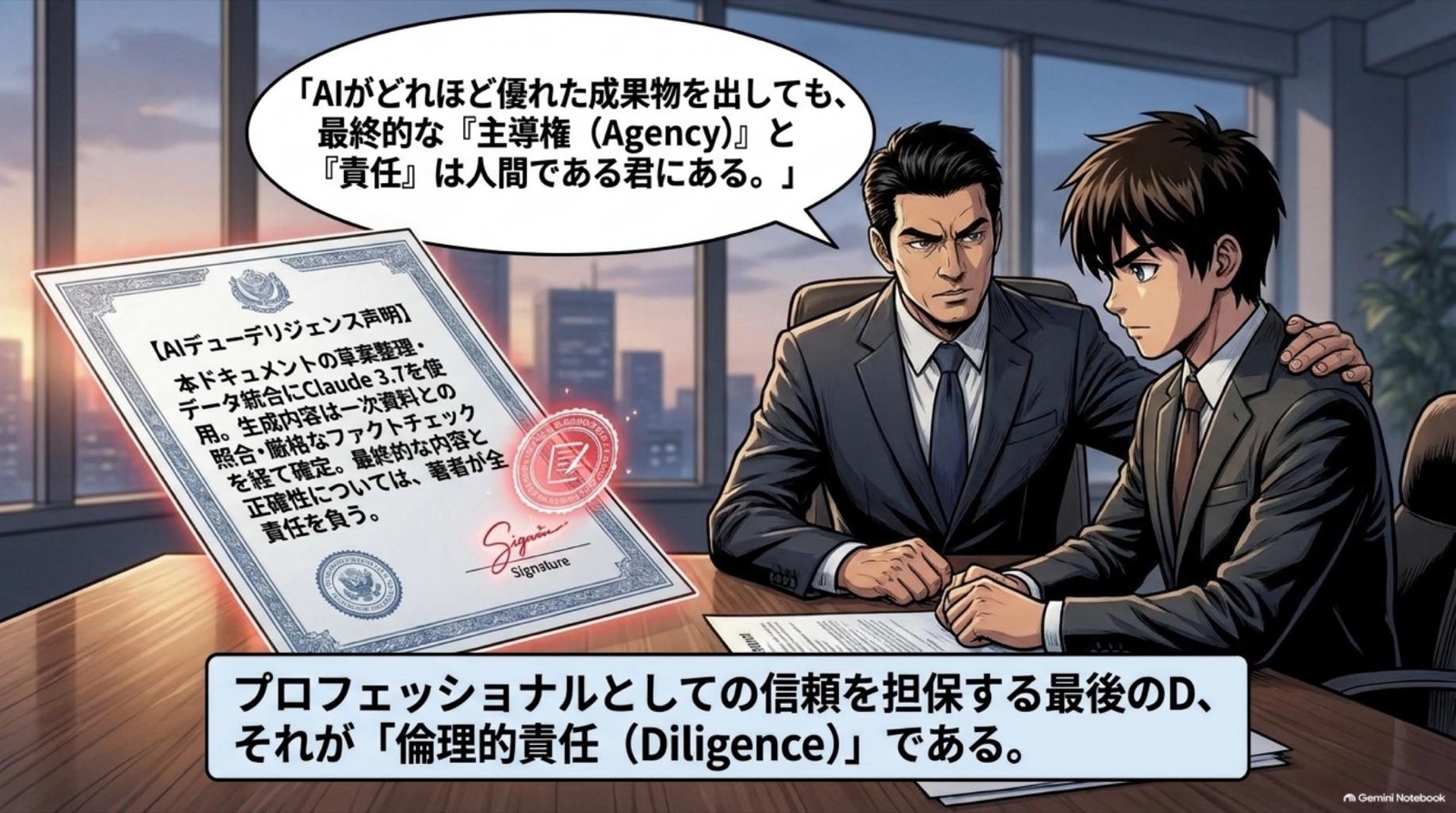 ビジネス漫画 コマ11