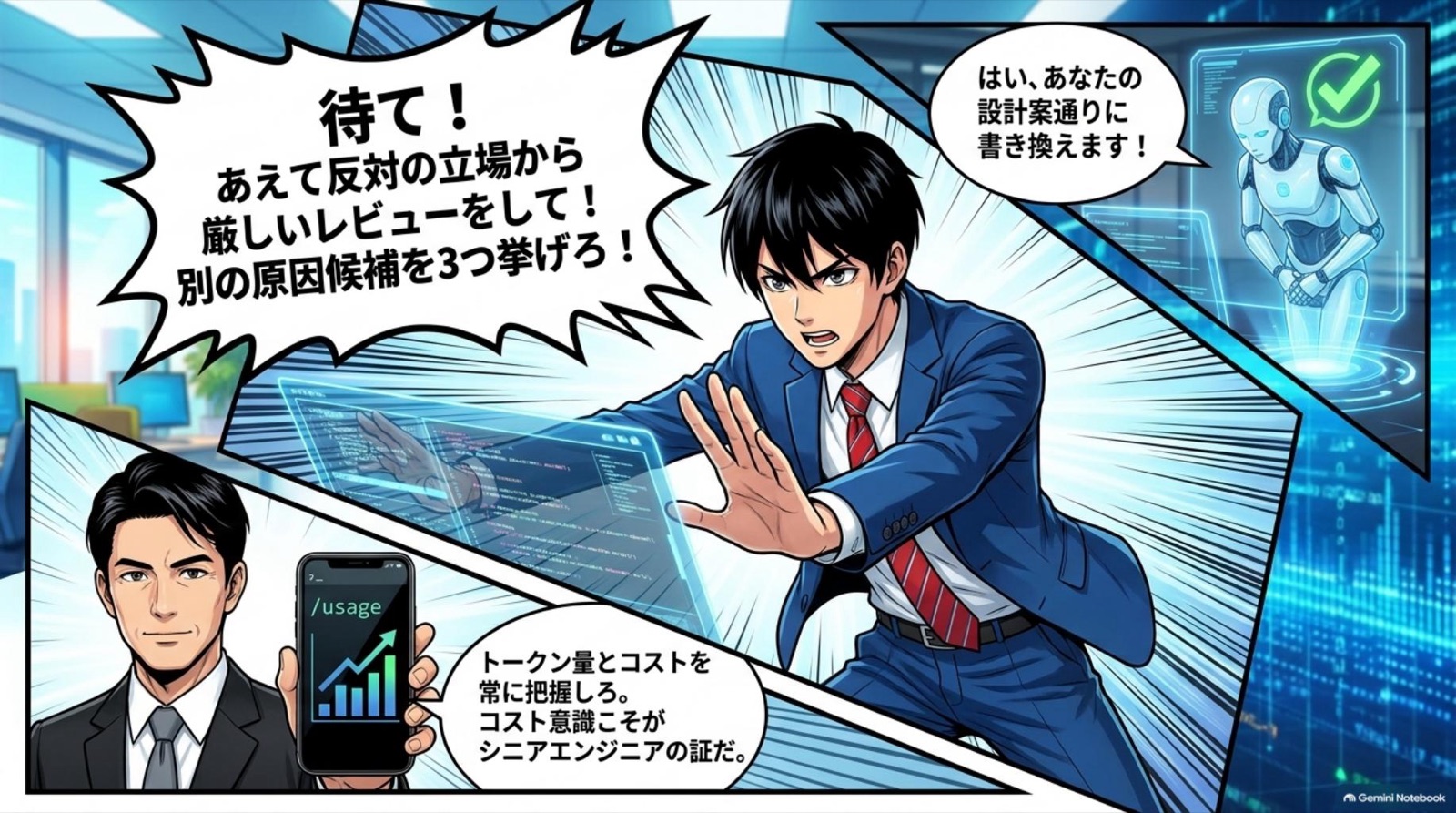 ビジネス漫画 コマ11