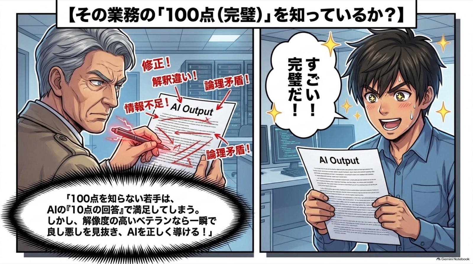 ビジネス漫画 コマ12