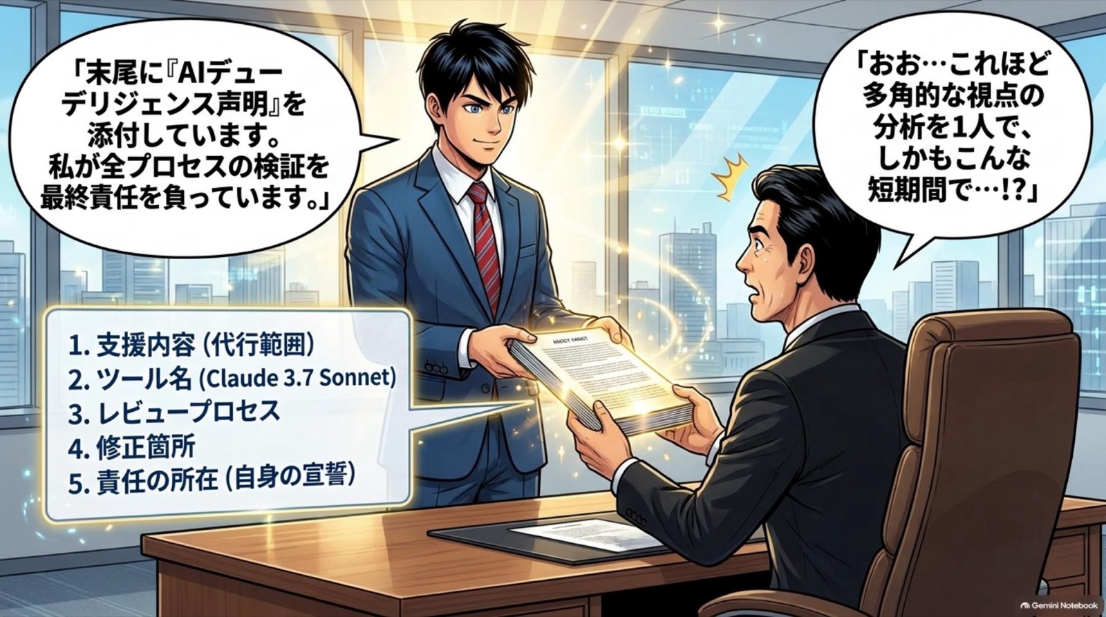 ビジネス漫画 コマ12