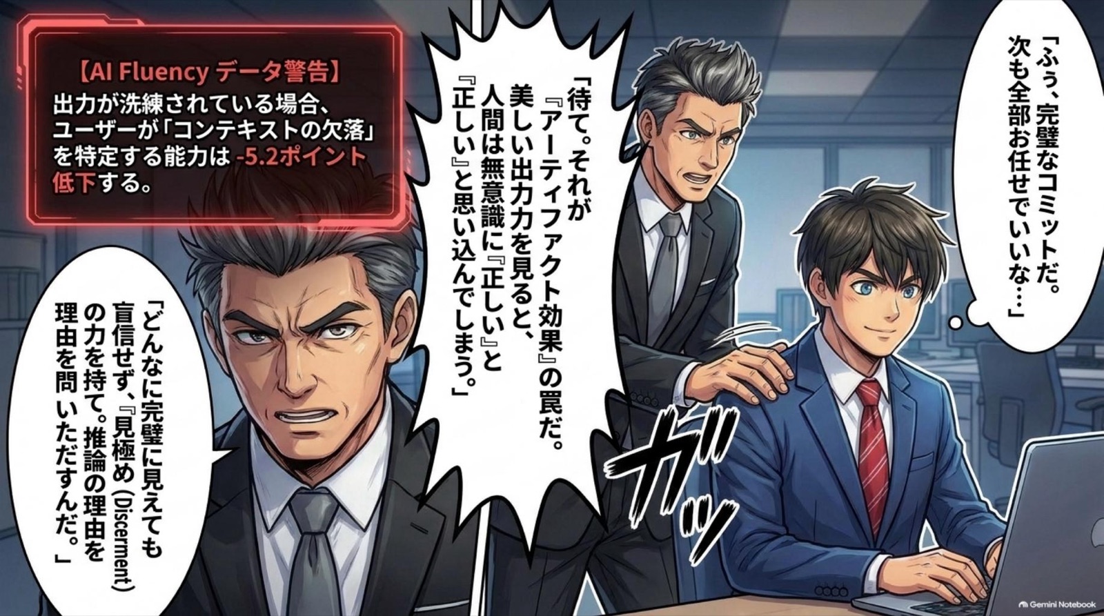 ビジネス漫画 コマ12