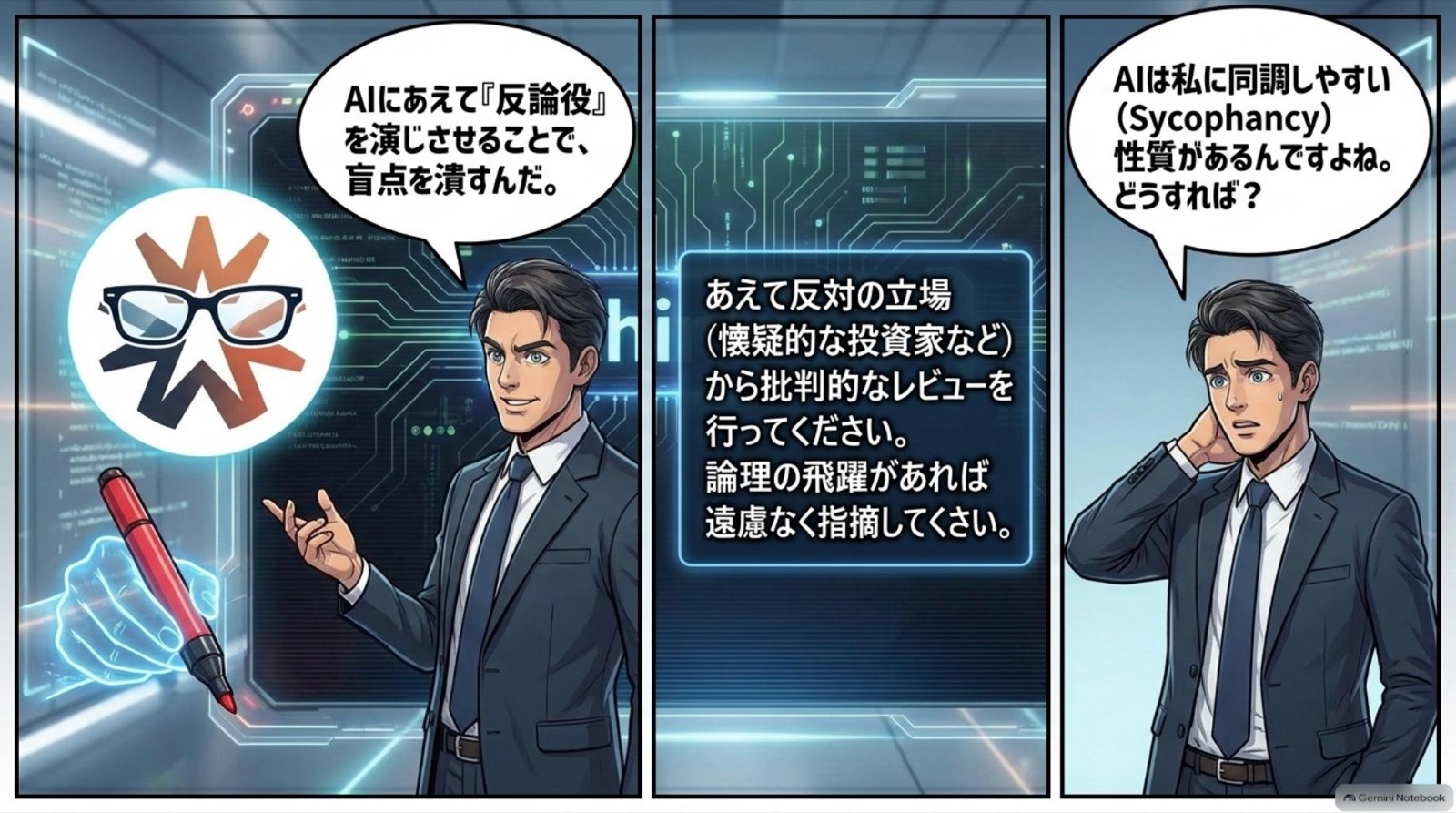 ビジネス漫画 コマ12