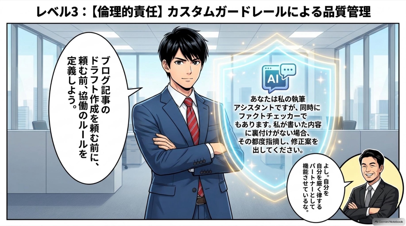 ビジネス漫画 コマ12