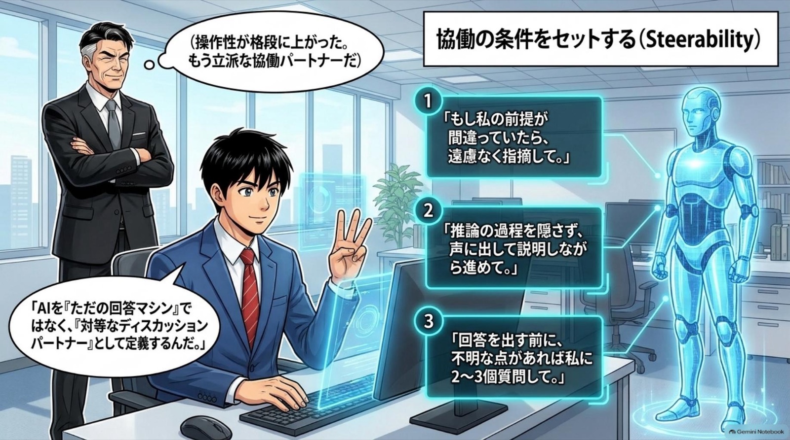 ビジネス漫画 コマ12