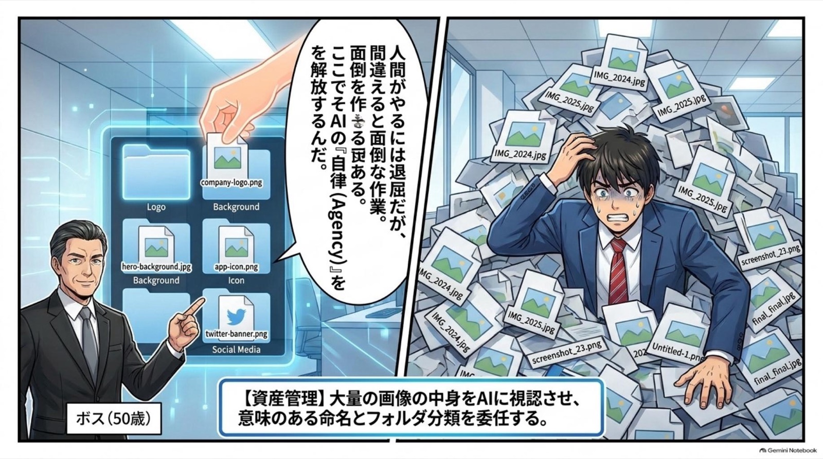ビジネス漫画 コマ12