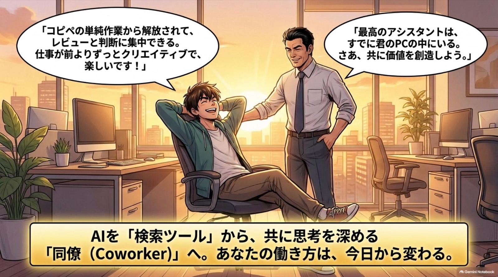 ビジネス漫画 コマ13
