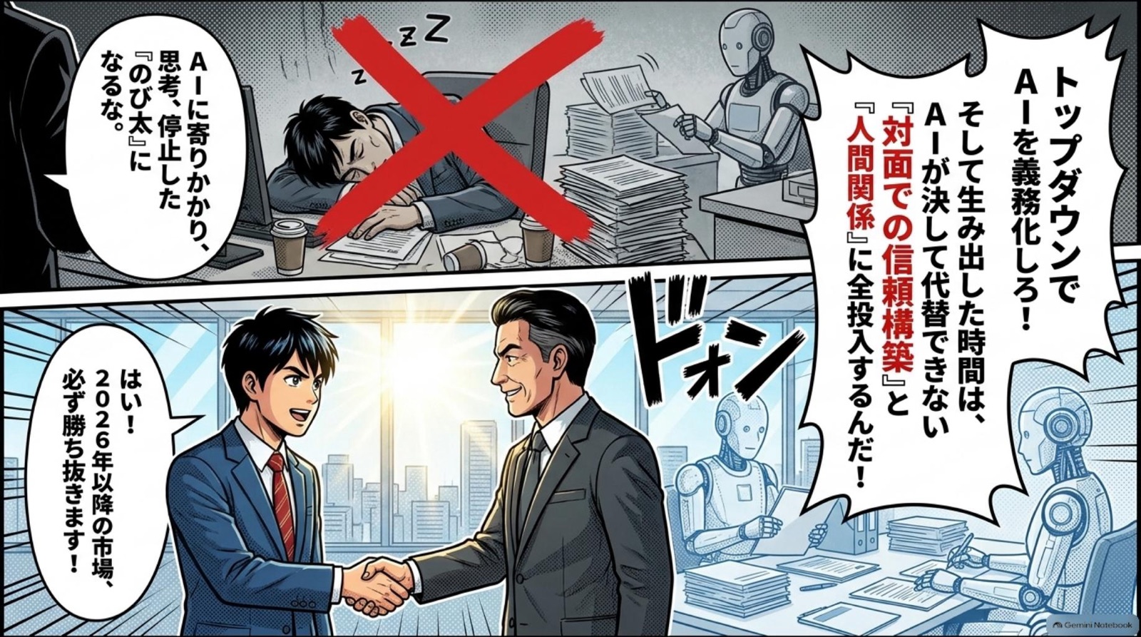ビジネス漫画 コマ14