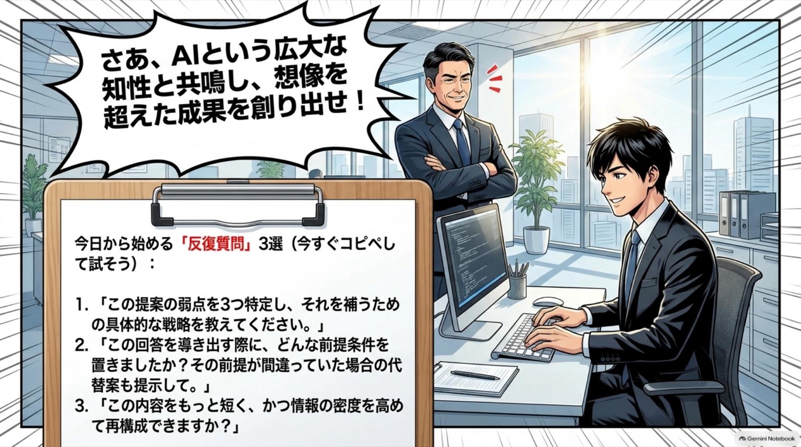 ビジネス漫画 コマ14