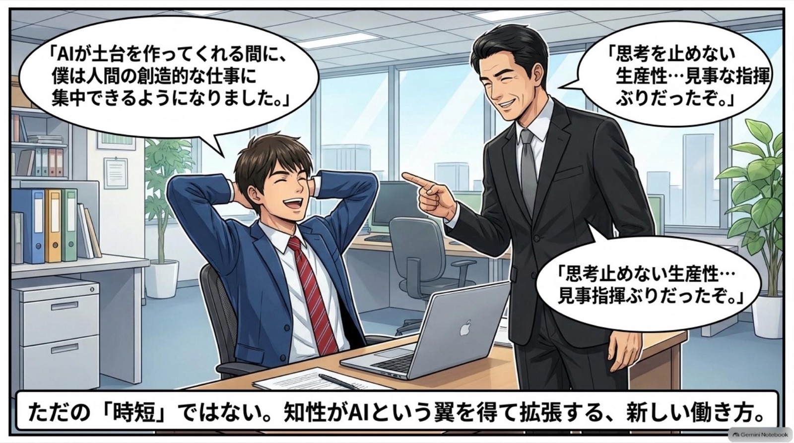 ビジネス漫画 コマ14