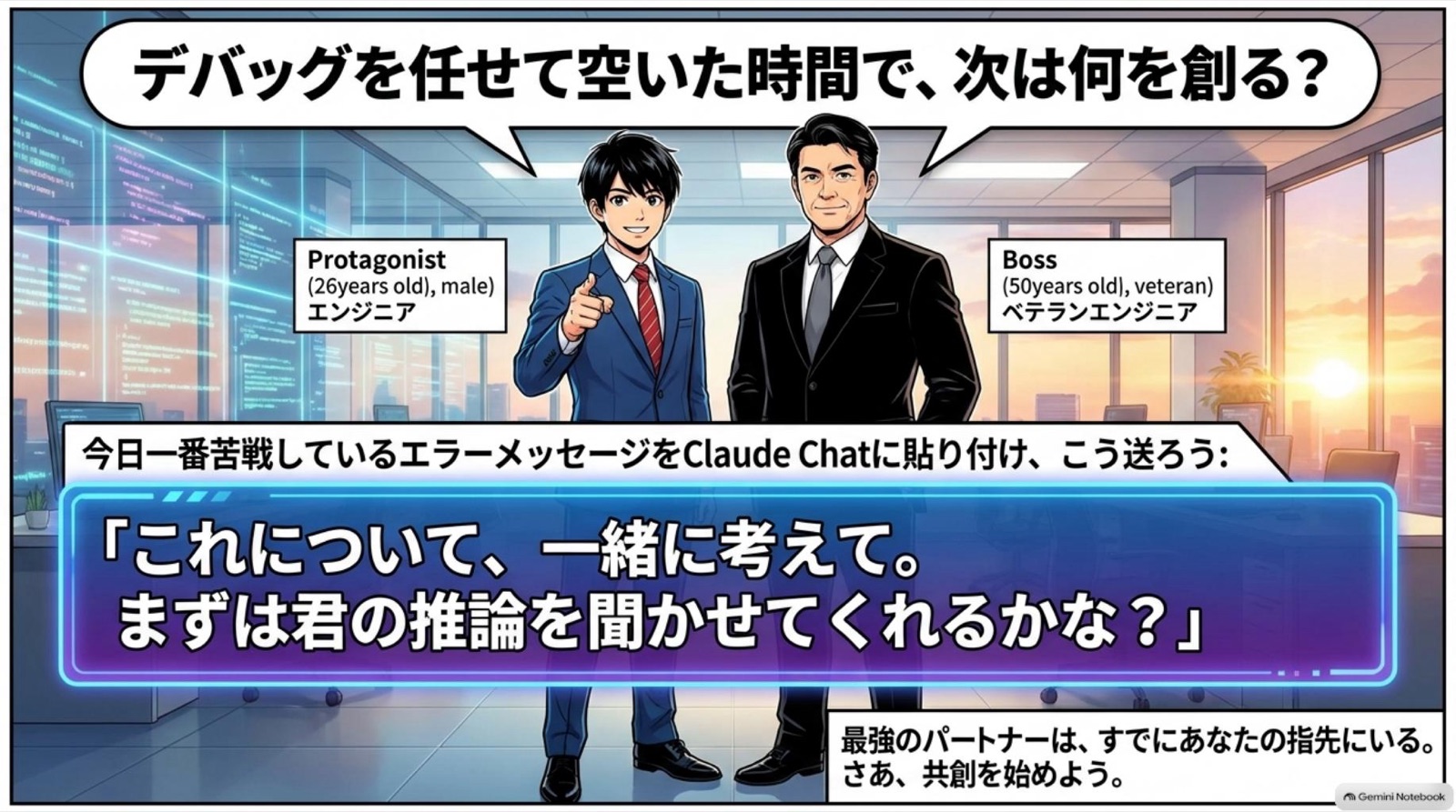 ビジネス漫画 コマ14