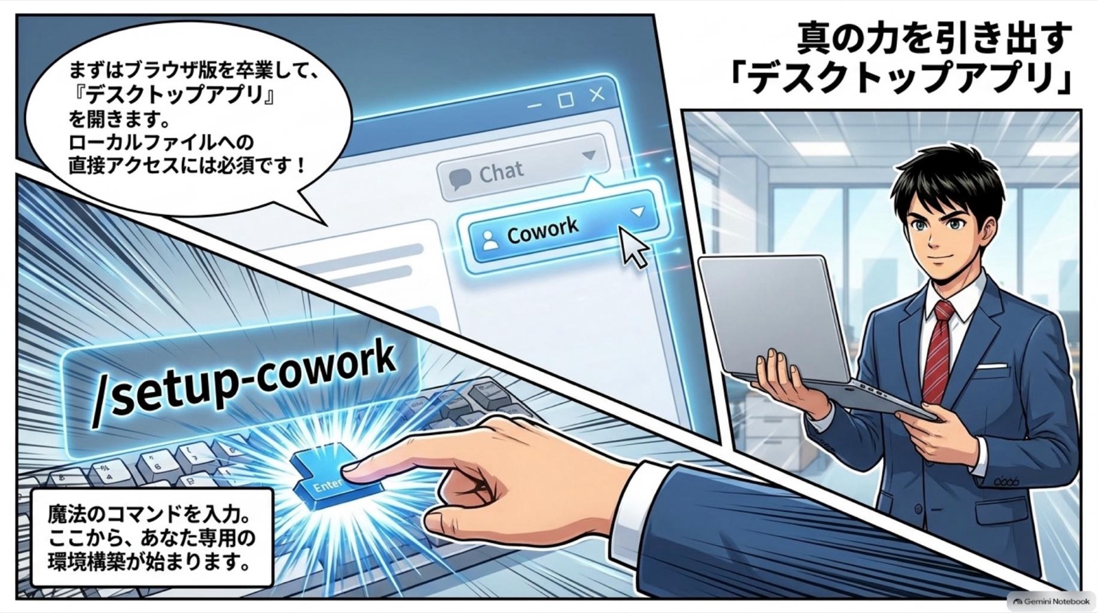 ビジネス漫画 コマ3