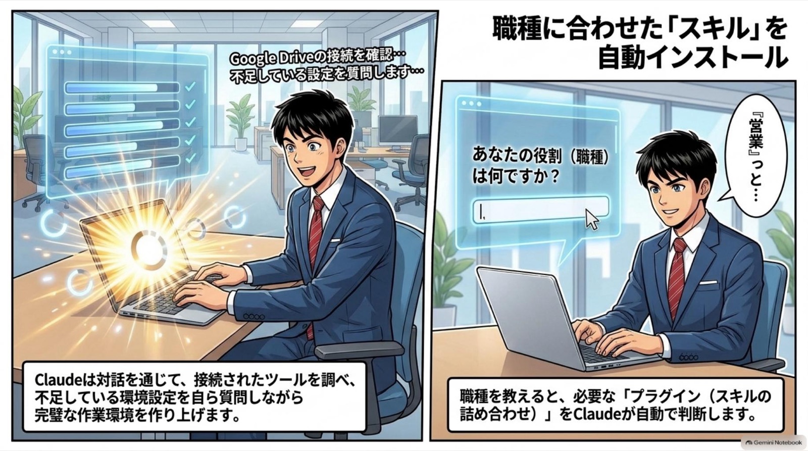 ビジネス漫画 コマ4