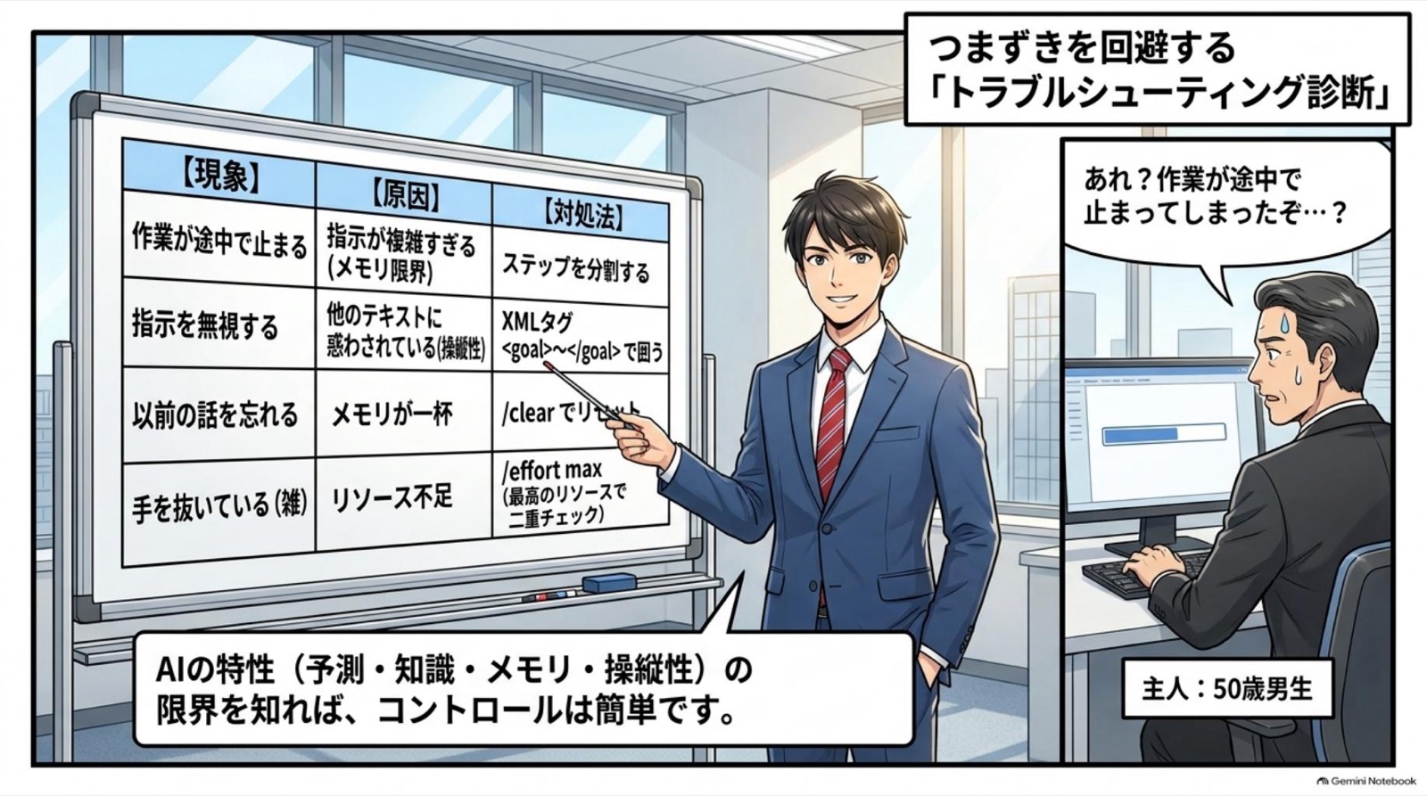 ビジネス漫画 コマ8